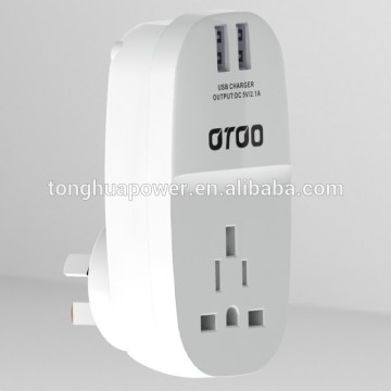 Universal USB Travel Adapter to EU UK AU US