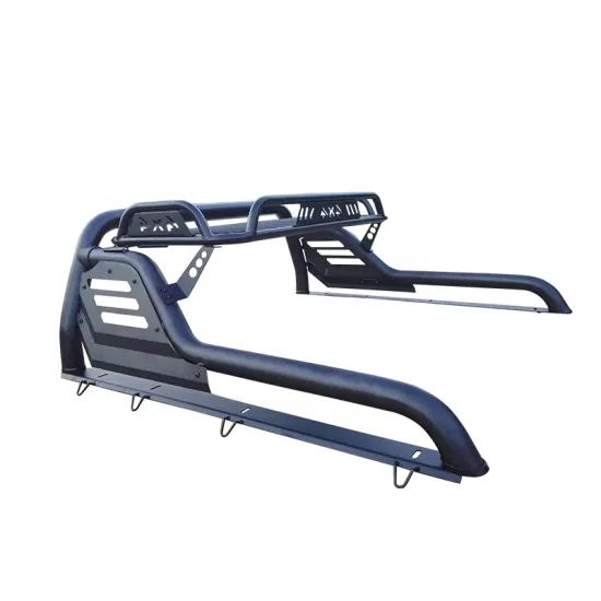 V Cross Adjustable Roll Bar with Truck Cover for Ford F-150, Isuzu D-Max, and Nissan Frontier 1998-2024
