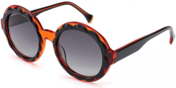 Belieye Fancy Big Round Acetate Sunglasses