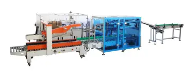 automatic drop type carton box packing machine