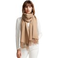 Kvinder store bløde cashmere føler pashmina sjaler