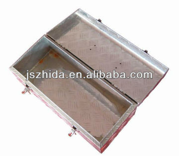 Trunk Box Aluminum Full Size tools tool box Weather guard job!
