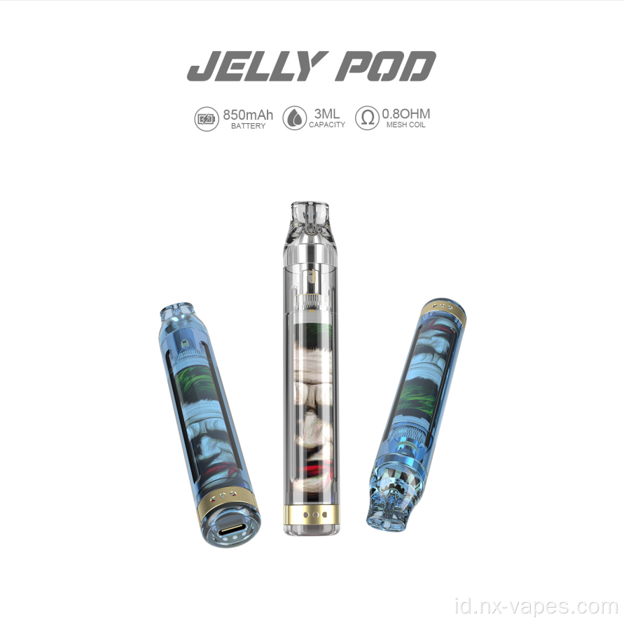 pena vape vamped pro jelly pod grosir