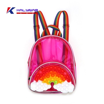 PVC Ligero Ligero de Peso Water Water School Mini mochilas