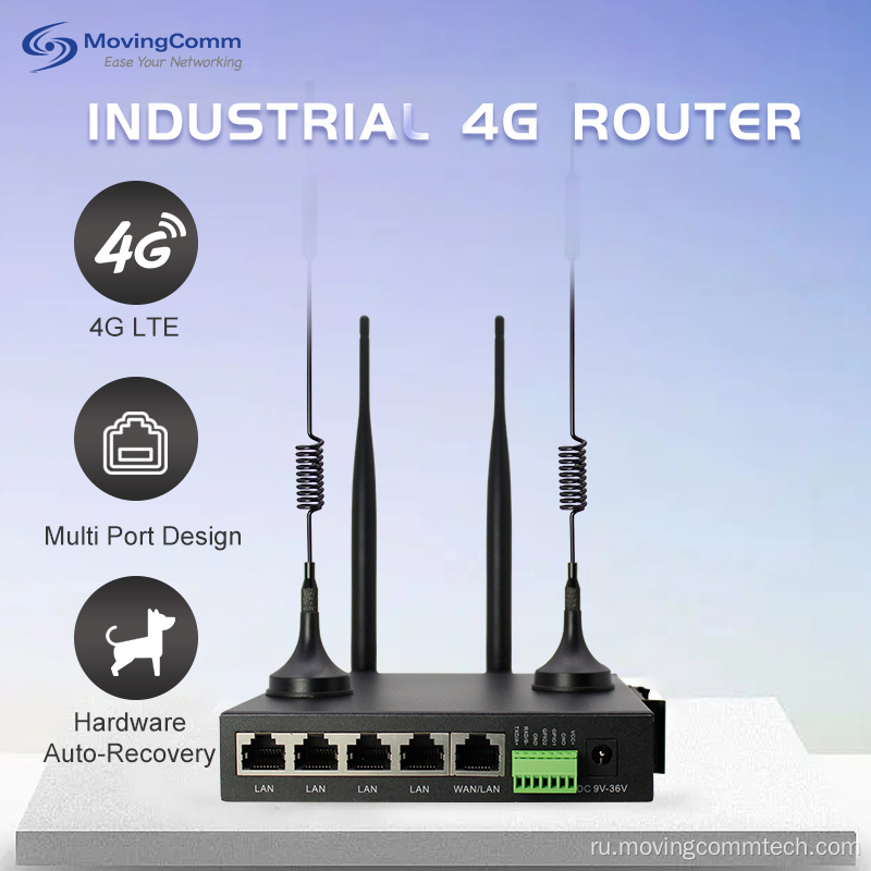 Cellular LTE маршрутизатор 4G беспроводной промышленный GSM модем