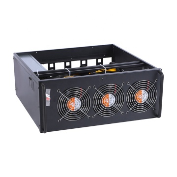 STOCK 5GPU Server Box with 70mm ONDA AK2980-D5P-70 Motherboard and GPU Case for 19 Inch Rack