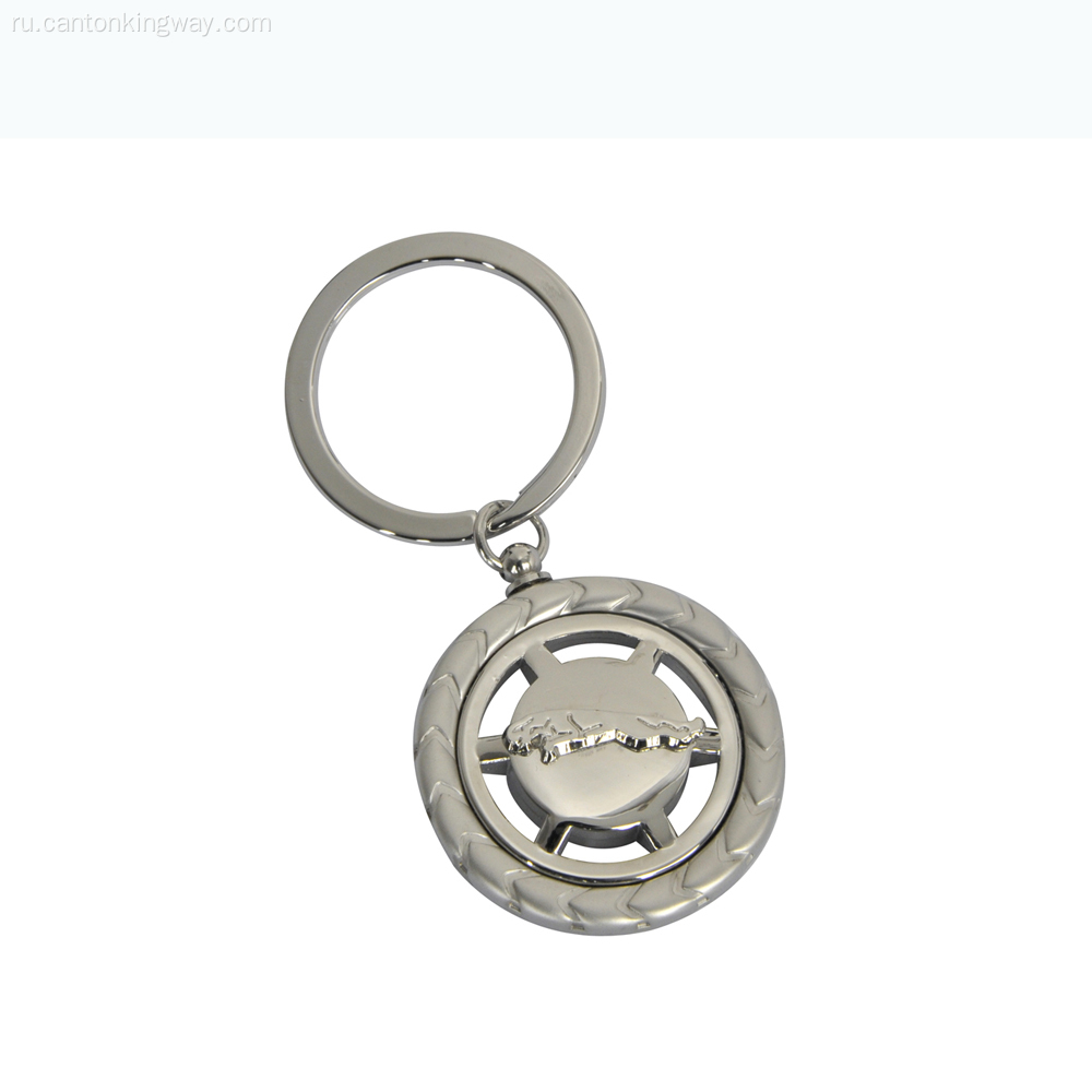Оптовая индивидуальная автомобильная логотип -логотип металлический сеть ключей