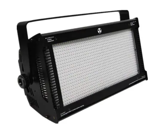 High-Power Strobe Light DMX 512 Control 1000W LED Flash for DJ Parties and Shows