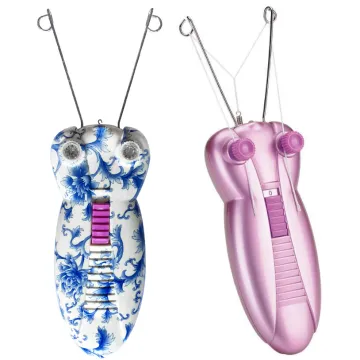 Makeup beauty Electric Women Facial Hair Remover EC VISION Ladies Beauty Epilator Trimmer Facial Cotton Threading Hair Shaver