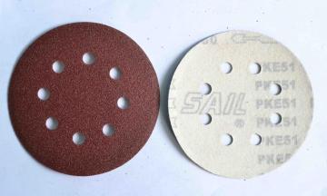 D-wt Χαρτί Χαρτί Αλουμίνιο Οξείδιο Velcro Disc