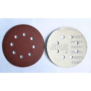 D-wt Kertas Kerajinan Aluminium Oxide Velcro Disc