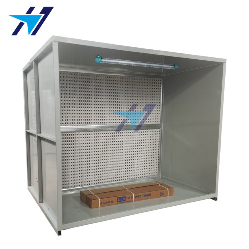 Dry type paint mist spray cabinet