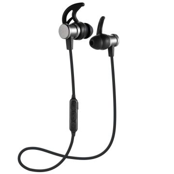 SLS-100 Sport 2.4GHZ Magnetic Wireless BT Earphone Headset Earbuds with Microphone