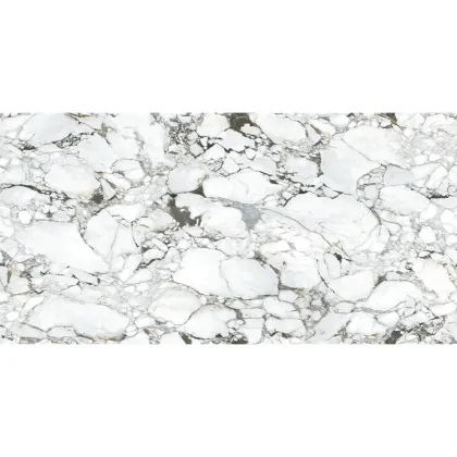 Premium Bulgari-Inspired Black and White Porcelain Tiles 1600x3200mm for Living Rooms and Hotels