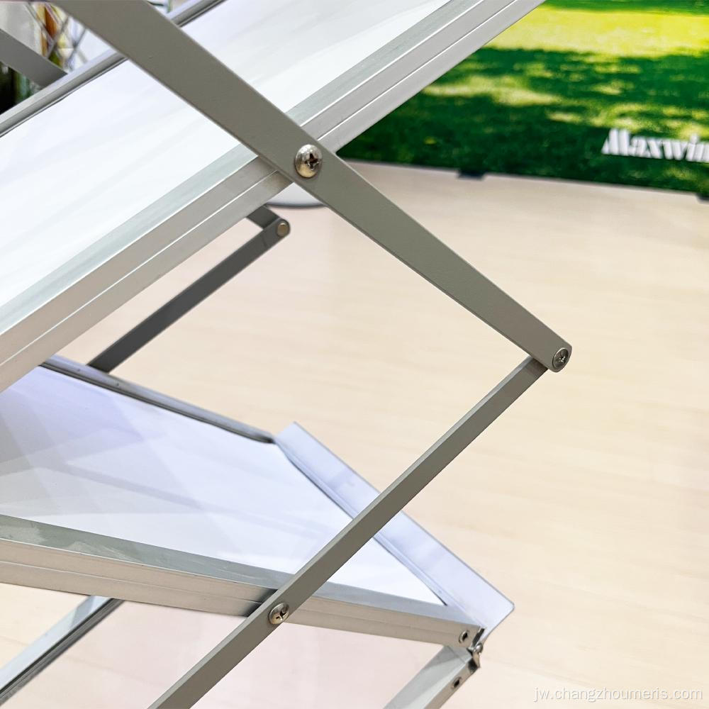 Bingkai Aloing Data Alloy Aluminium, Papan Akrilik
