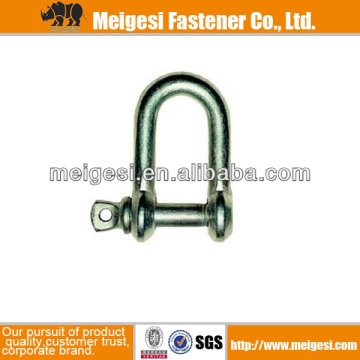 Straight shackle rigging carbon steel zinc plated Made in China/factory supply/cheaper high quality good price