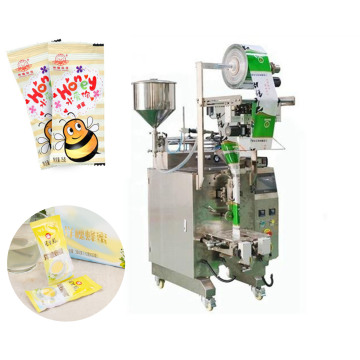 Automatische kleine zakelijke vul- en weegmachine voor ketchup, melk en honing