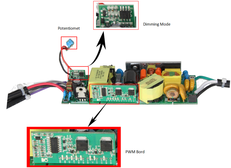 Garage Low Bay Canopy Light Driver