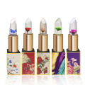 Pack of 6 Crystal Dry Flower Jelly Lipstick