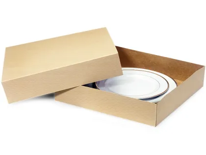Wholesale custom paper  dinner plate gift box