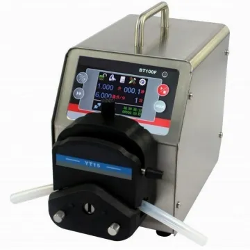 Precise liquid dispense milk peristaltic pump