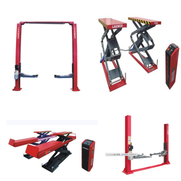 Shanghai Car Lift Scissor 4000kg 12V لمعدات وأدوات إصلاح السيارات