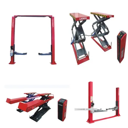 Shanghai Two Post Car Lift | Hydraulic Clear Floor Hoist