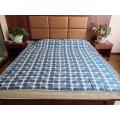 new design customized color recycled material bedsheet