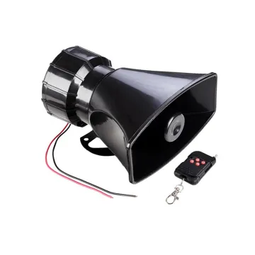 High-Loud 12V 100W 4-Way Wireless Remote Car Alarm Siren Horn