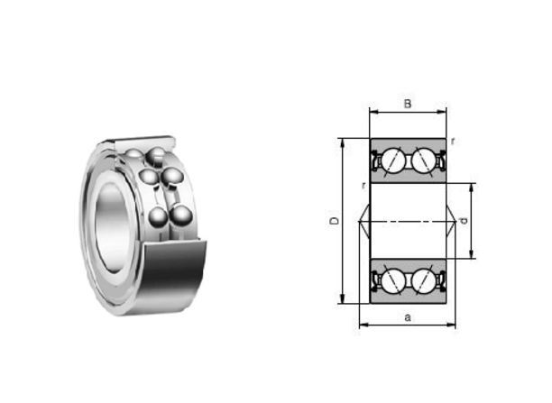 Four Point Contact Ball Bearing