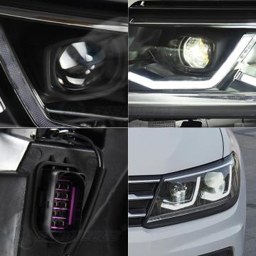 Faróis Hcmotionz para Volkswagen Tiguan 2017-2021