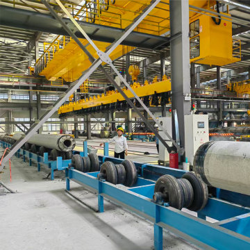 Effizienter Rollenstapelförderer für den Materialtransport
