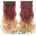 16 Clip in hair extension 30T25#