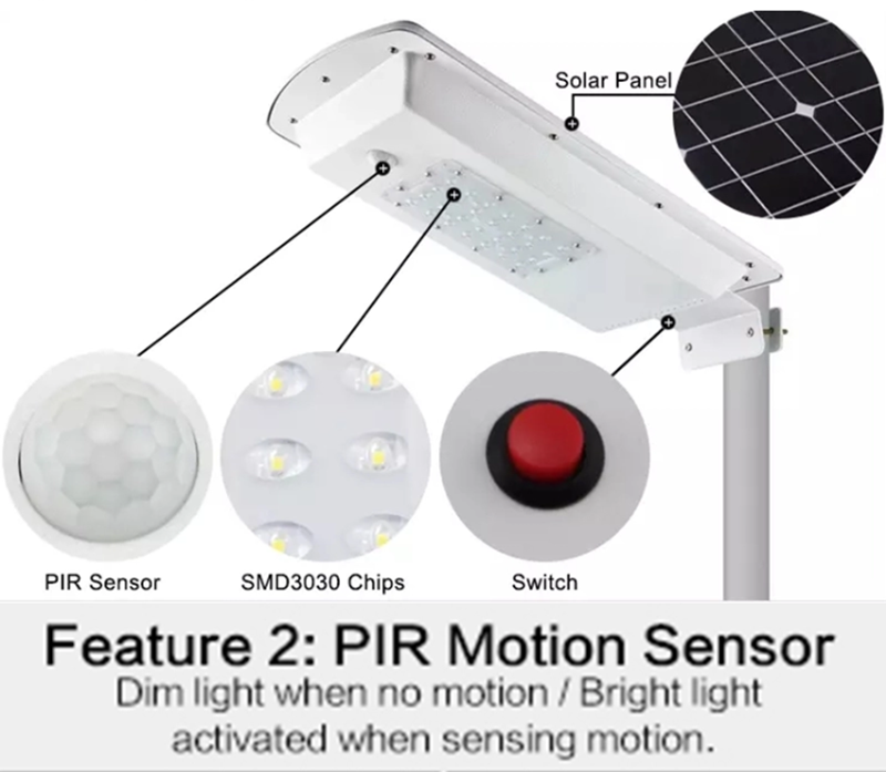 3 Years Warranty Solar Street Light