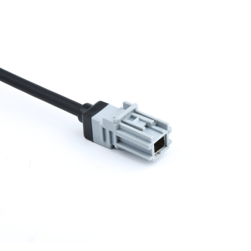 Connecor masculino de 6pin de alta velocidad para cable-gris