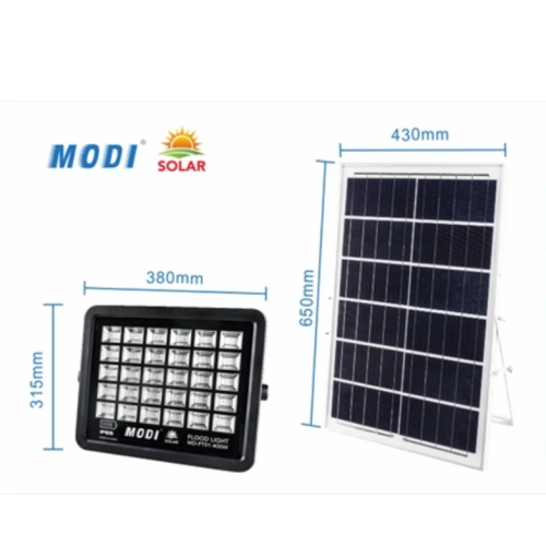 Luz de seguridad LED solar de 400W