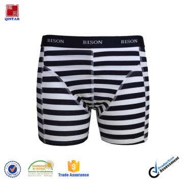 Comfortable Cotton Stripe Yarn Dyed Boxer Short Men Underwear/Design Your Own Mens Underwear