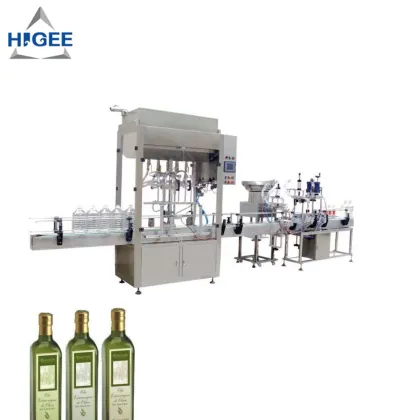 Automatic Soybean Oil Filling Machine for Edible Oils