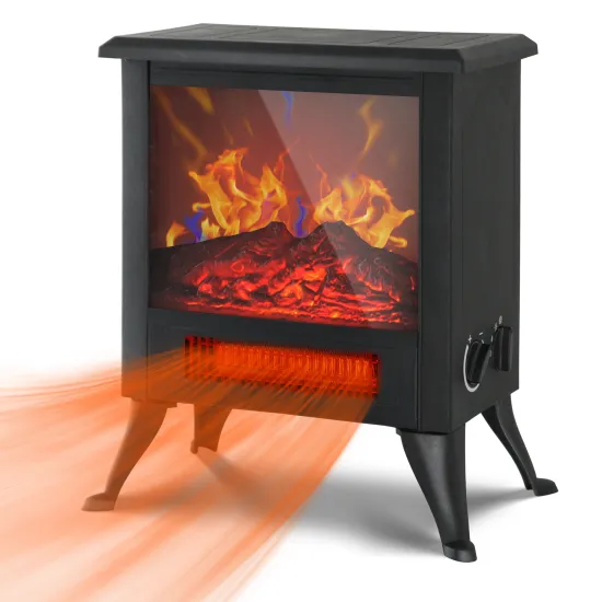 Modern Electric Fireplace Stove: A Low Noise Room Heater for Your Home