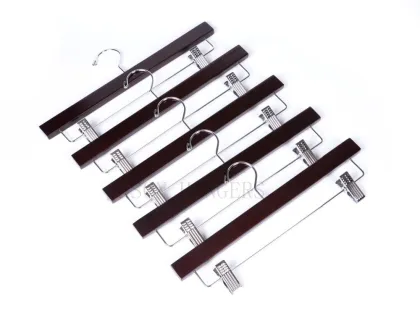 TS1021-B deluxe Custom wooden pants skirt slack hanger