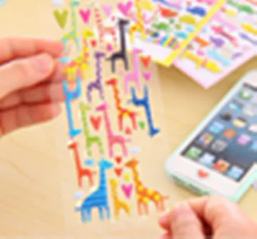 Beautiful and Colorful Small Sticker