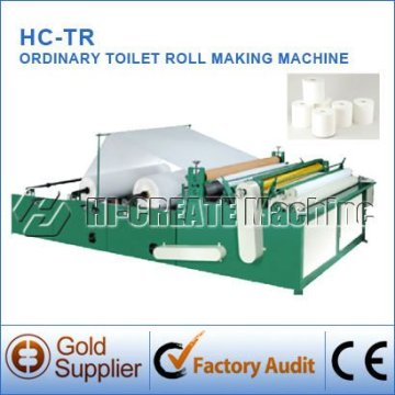 HC-TR semi-auto ordinary toilet tissue making machines