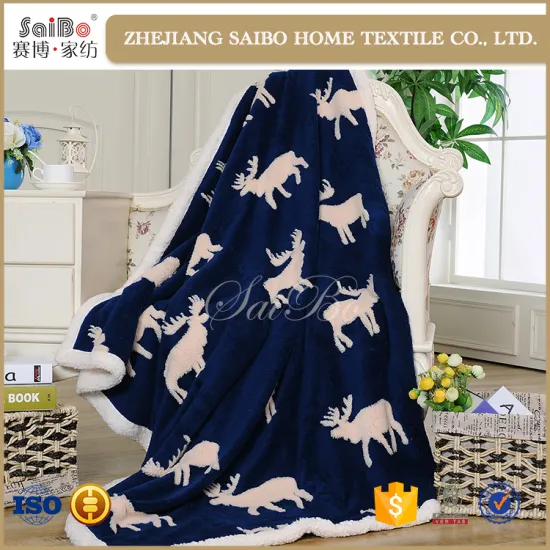 Heavy Weight Thick Warm New Design Blanket