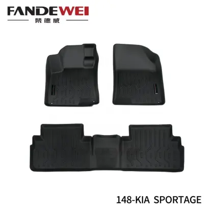 Rubber Car Floor Mats for ISUZU D-MAX