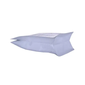 500g coffee bag matt finished with pocket zipper