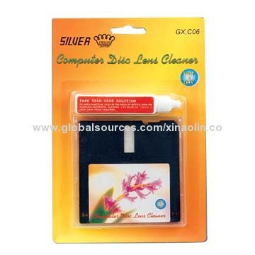 Computer Disk Lens Cleaner, Includes Smooth Brushes to Clean and Avoid Statics