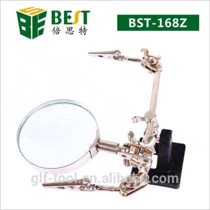 Mobile phone magnifying glass