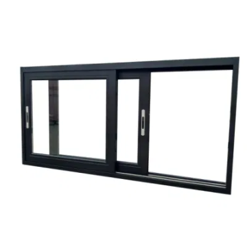 Modern Double Glazed Sliding Windows with Aluminum Frames