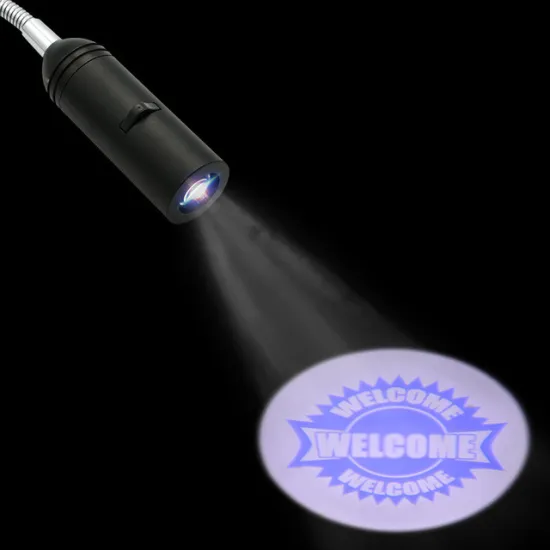 Welcome Projection Door Light: 110V/220V E27 Bulb Lamp with Hotel Logo Advertising