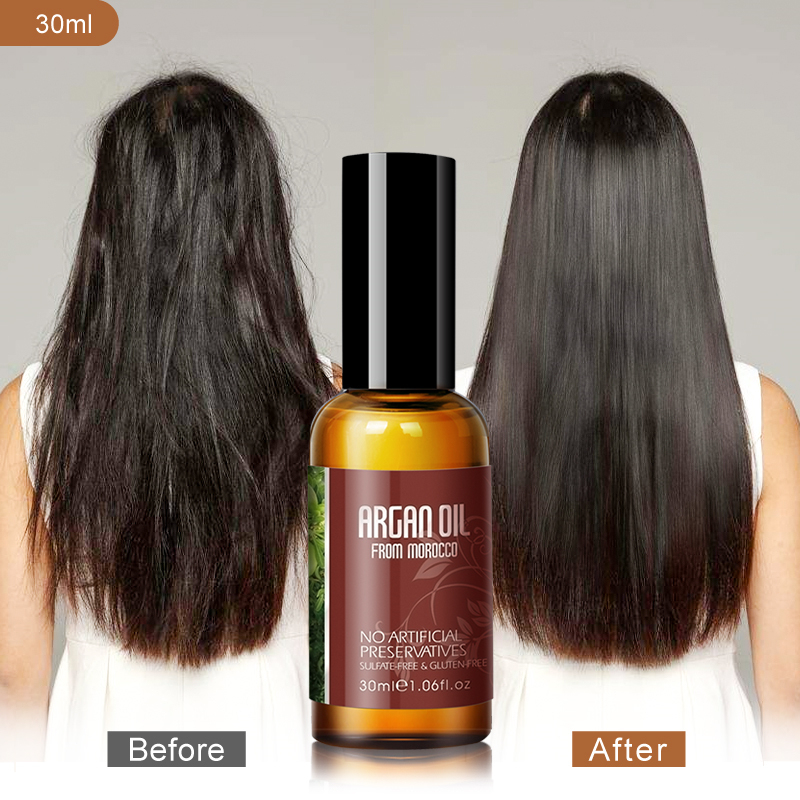 Hair Care Product Nourishing Hair Treatment Repairing Damaged Argan Oil Hair Serum